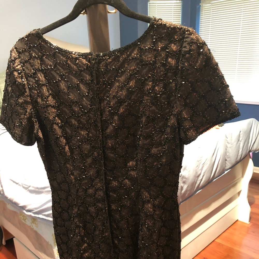 Chaudry beautifully sequinned dress.  Size m